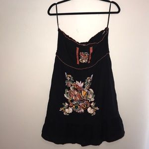 Black Strapless Dress!